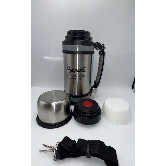 Campbell’s FOODSERVICE MADE‎ TO SERVE Stainless Steel Vacuum Insulated Thermos - Picture 7 of 16